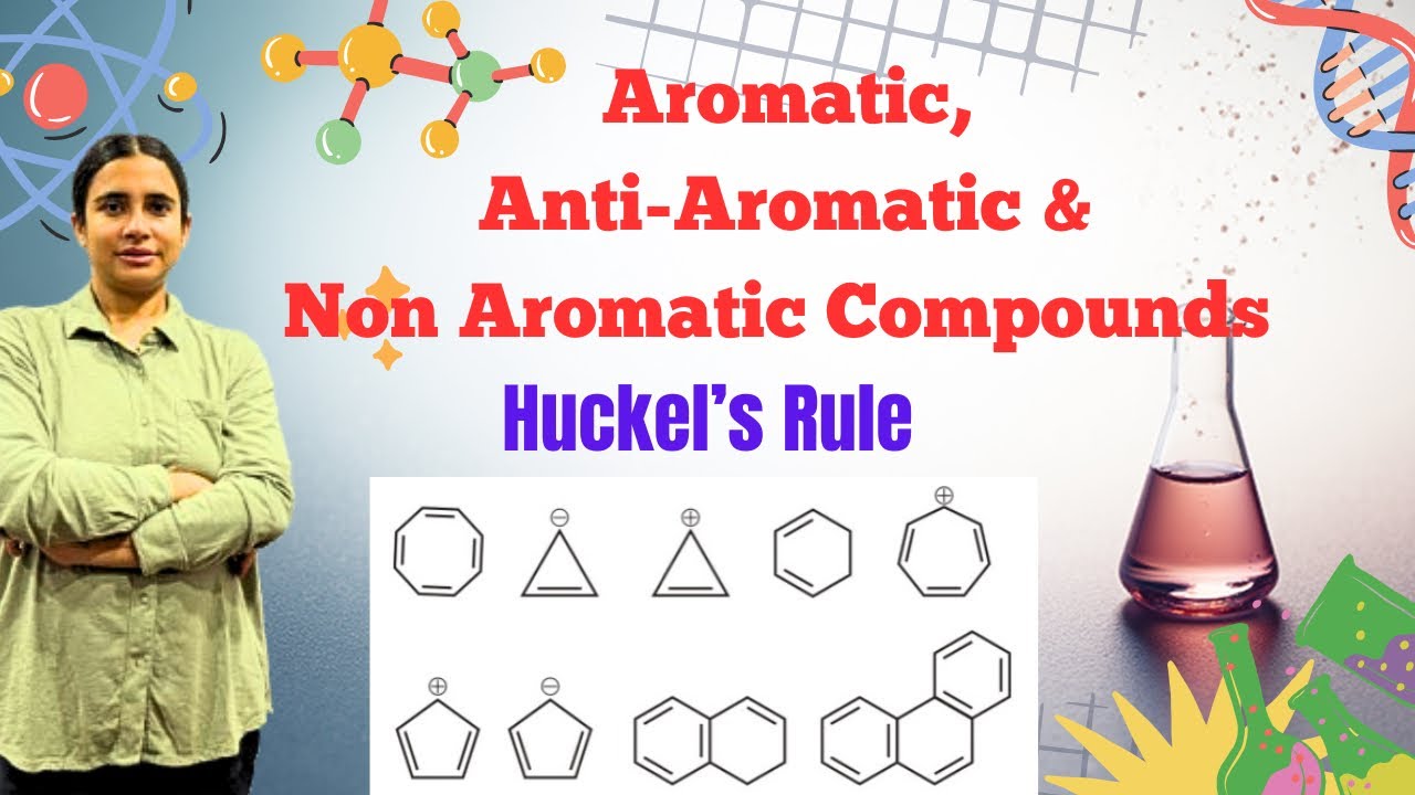 Aromaticity and Huckel’s Rule| Aromatic| Anti Aromatic| Non Aromatic | NCERT| CBSE| JEE-mains| NEET