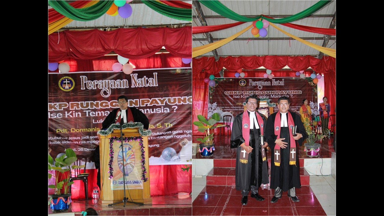 PERAYAAN NATAL GBKP RUNGGUN PAYUNG BAGIAN I