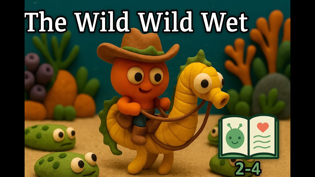 The Wild Wild Wet | Ocean Cowboy Bedtime Story for Toddlers | SnugBug Stories