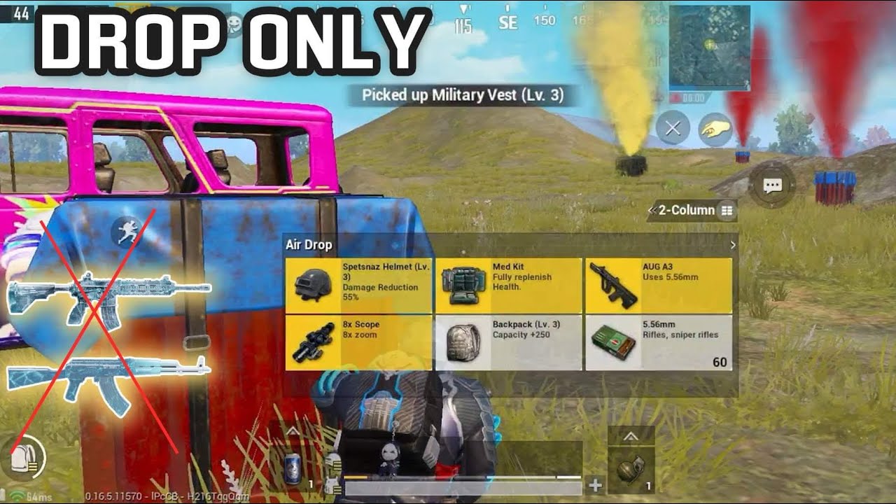 Drop weapons ONLY | Part 2 | PUBG MOBILE