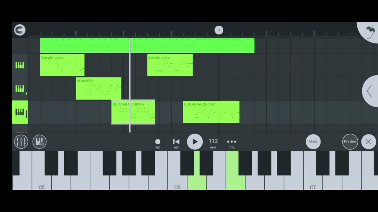 Cumbia echa 100% hecho en Fl studio mobile - (cover) 