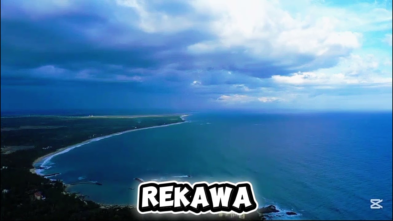 රැකව මුහුදු වෙරළ උඩුගුවනින්/Rekawa beach from above🏖✈️🛩🌍🏝##/#