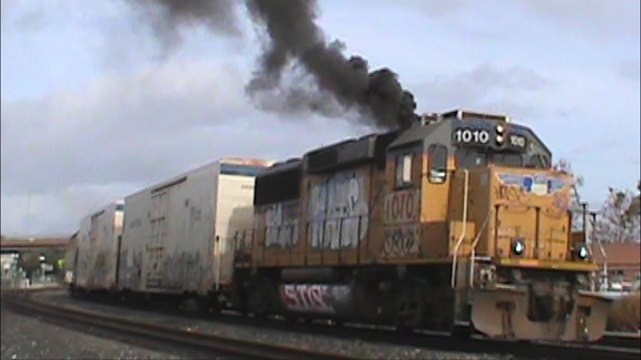 Union Pacific Oxnard Local engine failure in the yard and Santa Paula run 2-11-26
