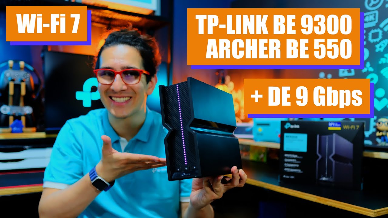 Novo Roteador TP-Link Archer BE550 Tri-Band: Potência Wi-Fi 7 e Velocidades de até 9.3 Gbps