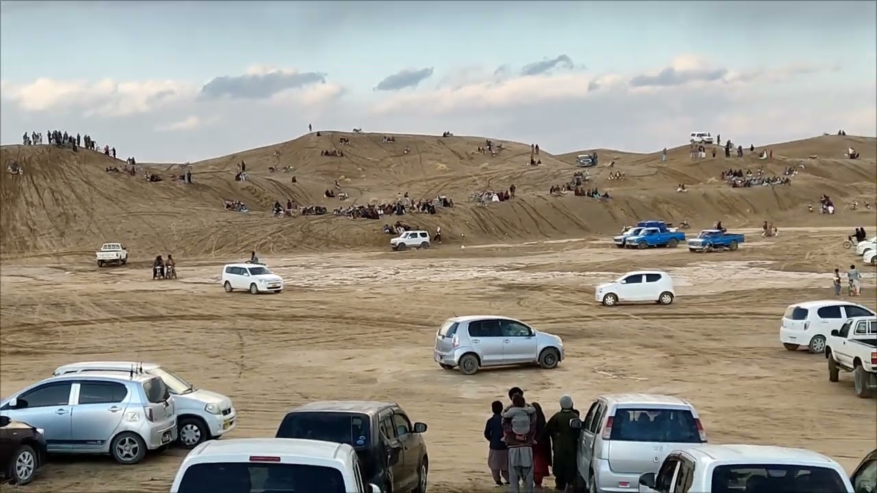 Balochistan sports after rain bike racing 