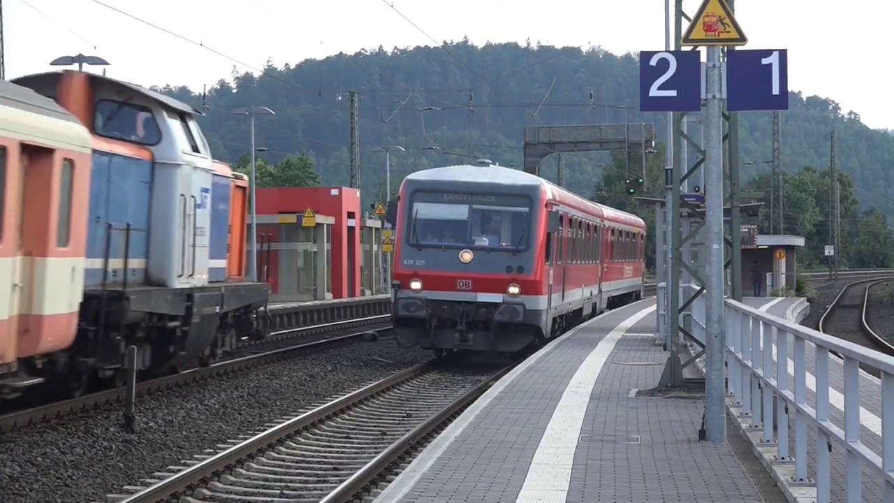 Kurhessenbahn - Abschied BR 628 Marburg - Erndtebrück 2017
