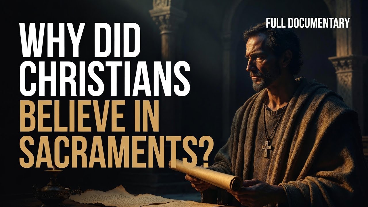 Why Did Christians Believe Sacraments Actually Saved Them Before the Reformation?