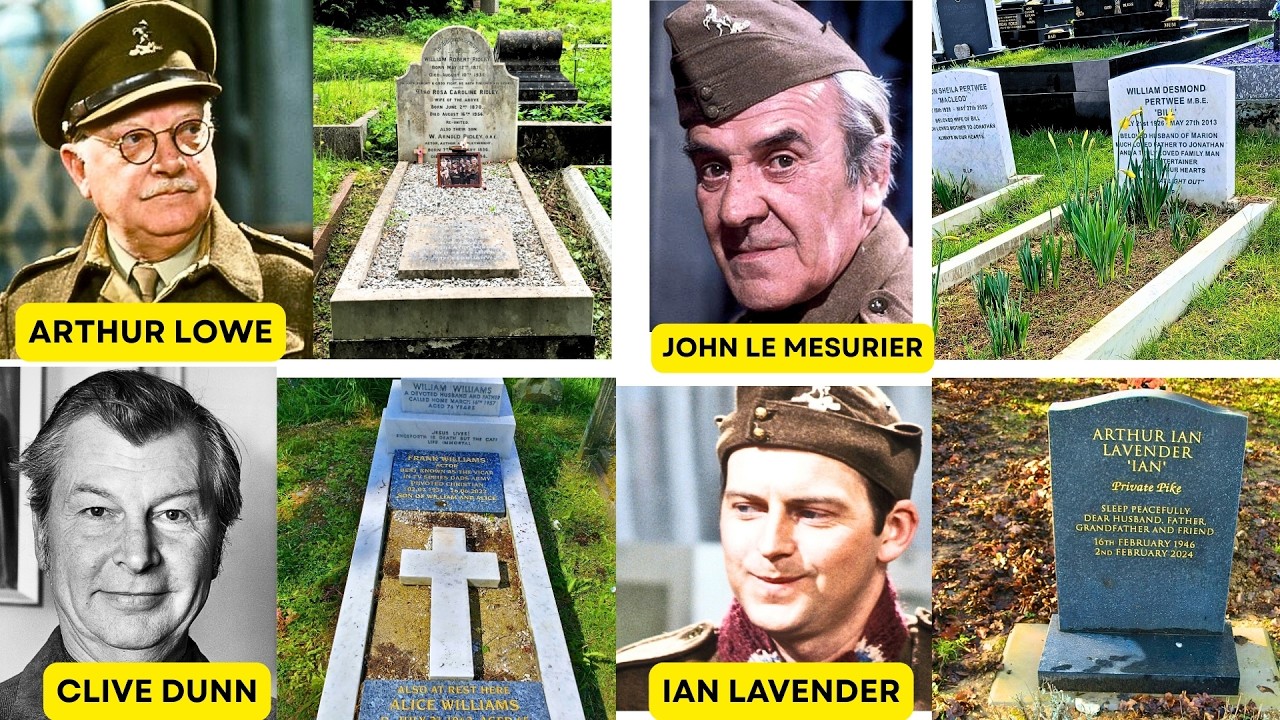 Dad's Army Cast Members Graveyards || Where Are They Buried?