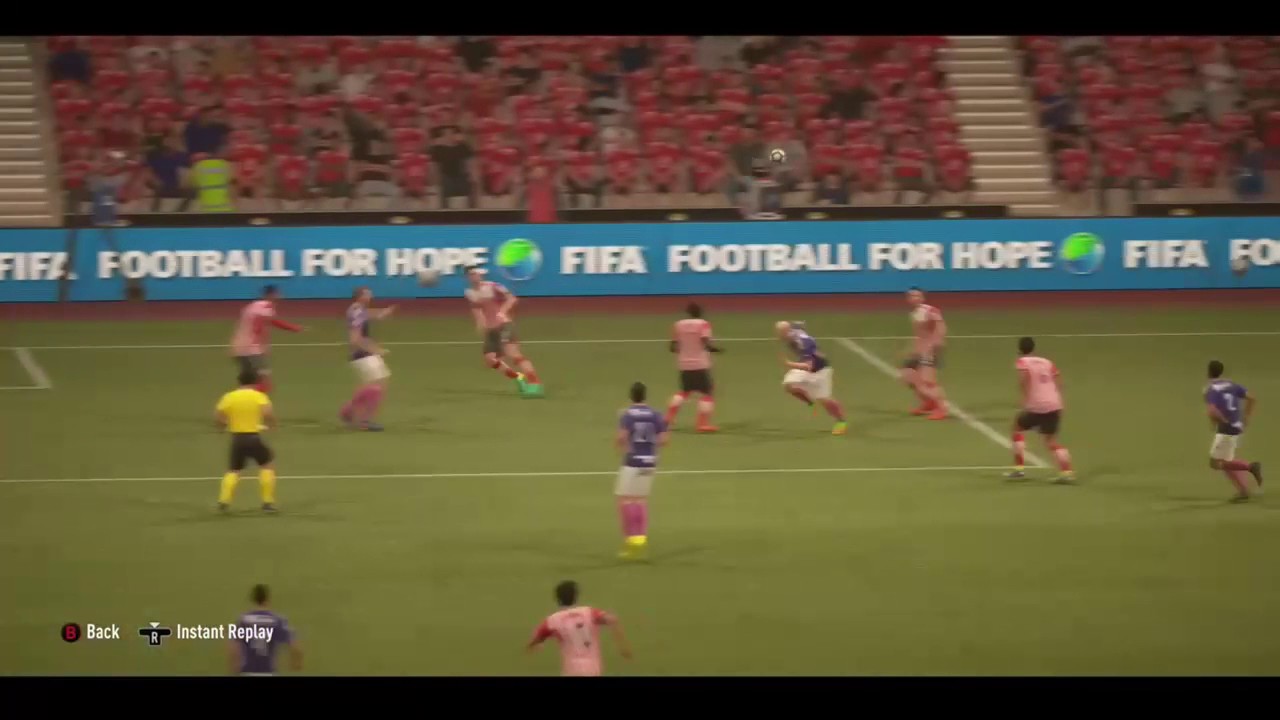 FIFA 17 Immobile unbelievable overhead kick. ea sports