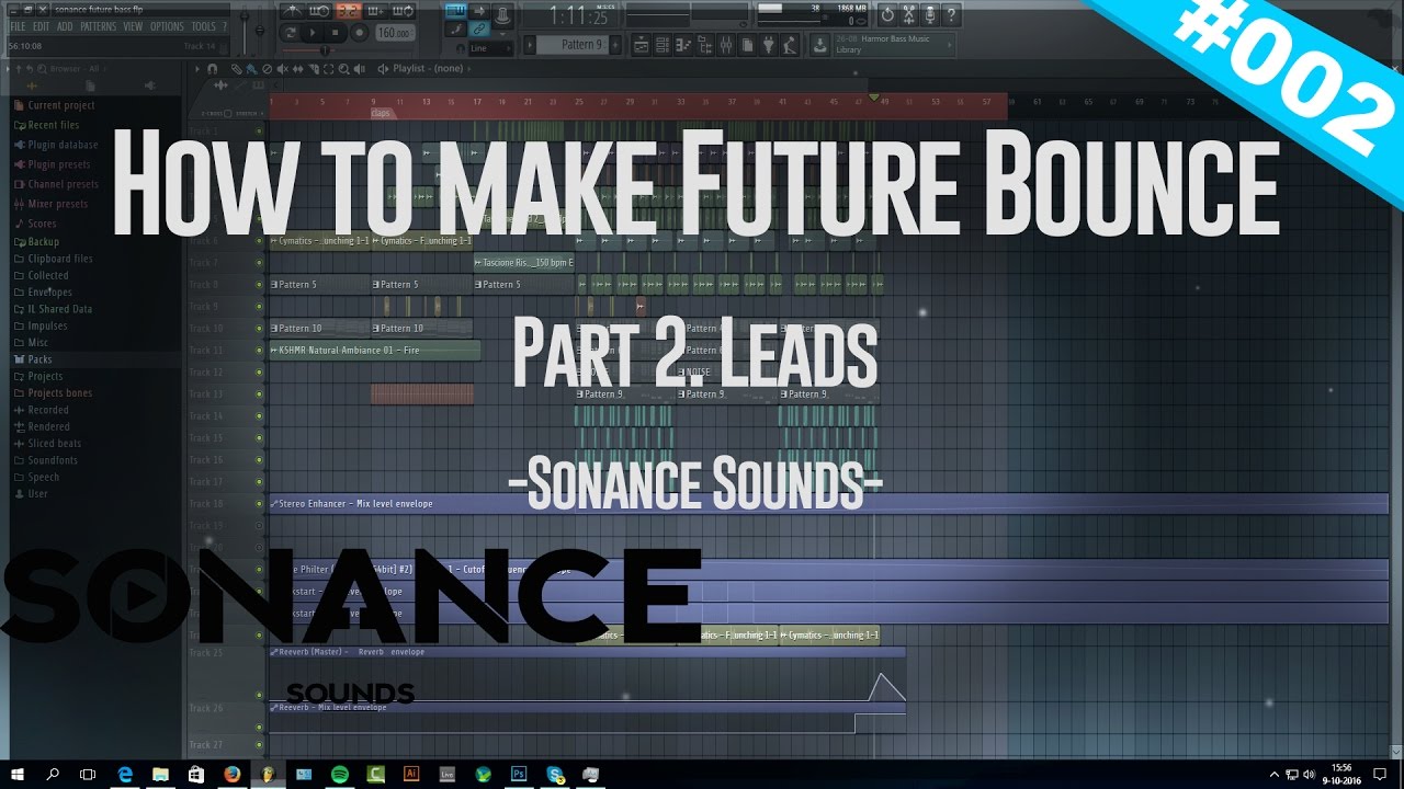 How to make Future Bounce: Leads Part 2 [Free FLP]