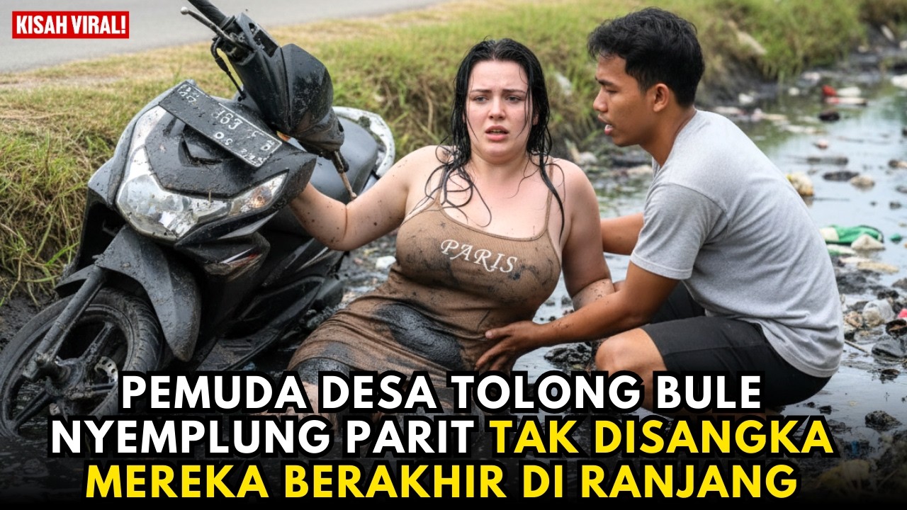 Pemuda Desa Tolong Bule Nyemplung Parit, Lalu Malam Itu Terjadi Hal Tak Terduga