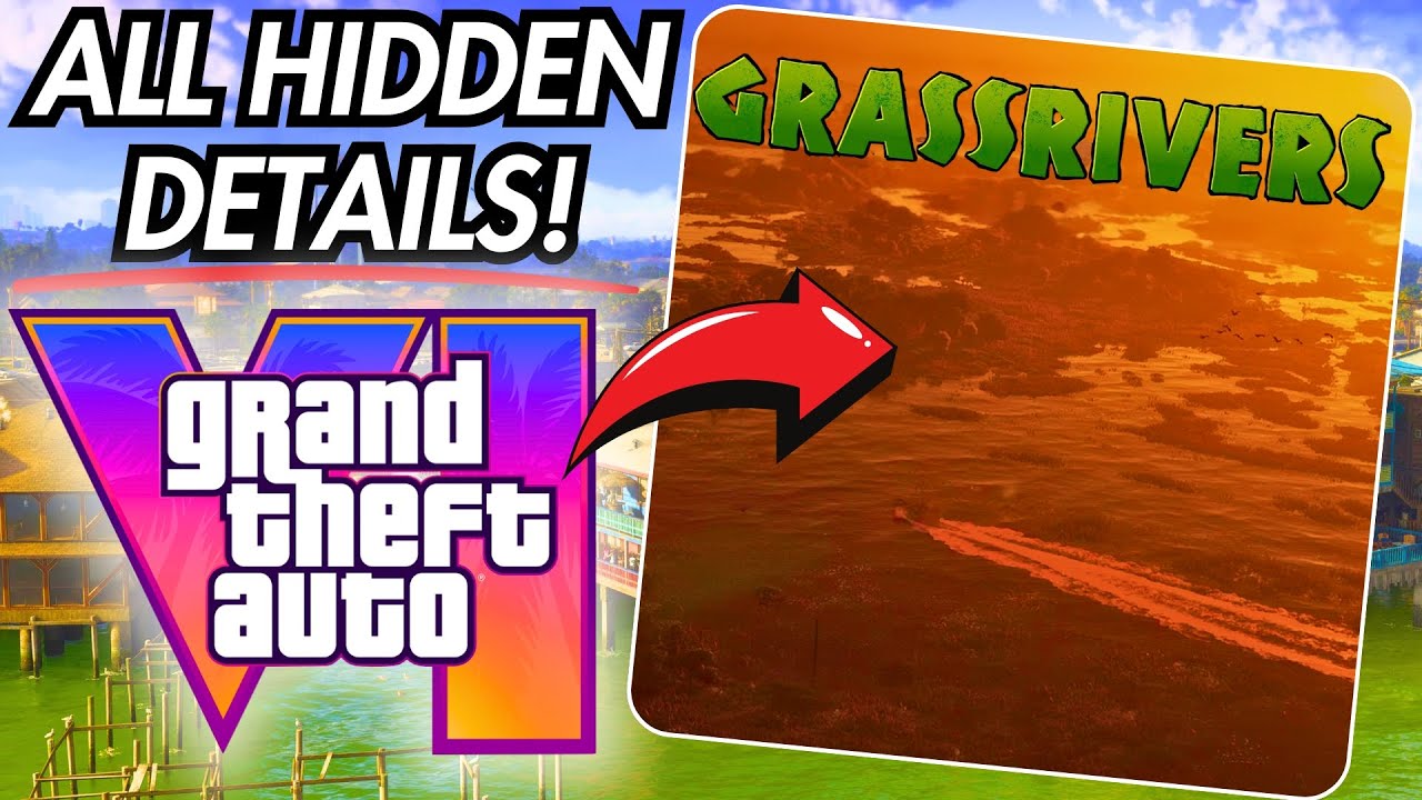 GTA VI Grassrivers | ALL HIDDEN DETAILS You MISSED!