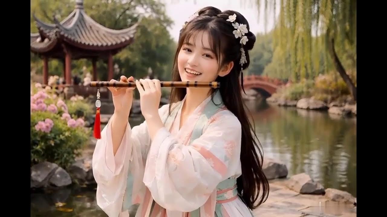 Live ฟังกันยาวๆกับกู่เจิ้ง | สุขใจวันฟ้าใส 🌈🎶😊Sunny Smile Melody 🌈🎶😊《晴日欢筝》🌞🎶 #guzheng #ดนตรีผ่อนค