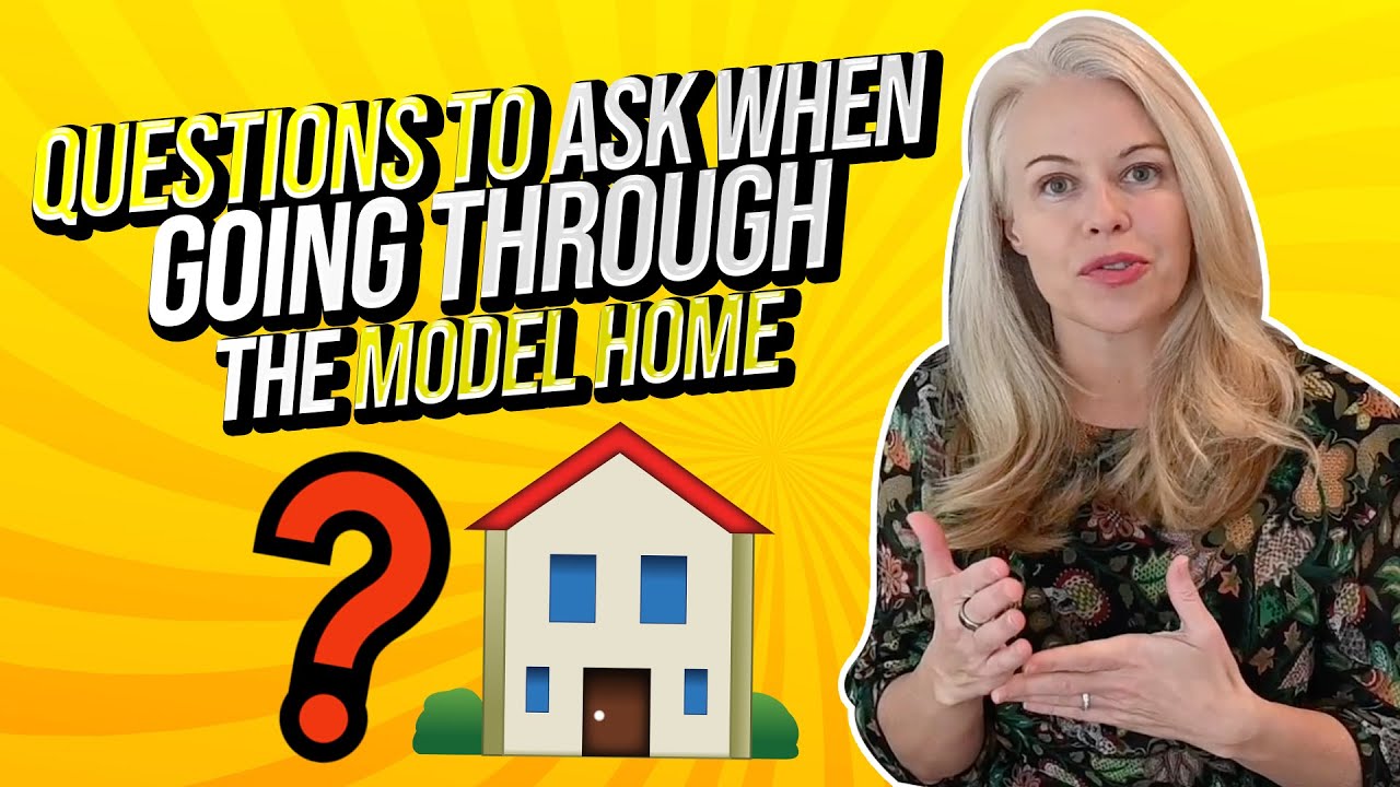 Questions First Time Home Buyers Should Ask When Going Through The Model Home w/ New Construction 🔨