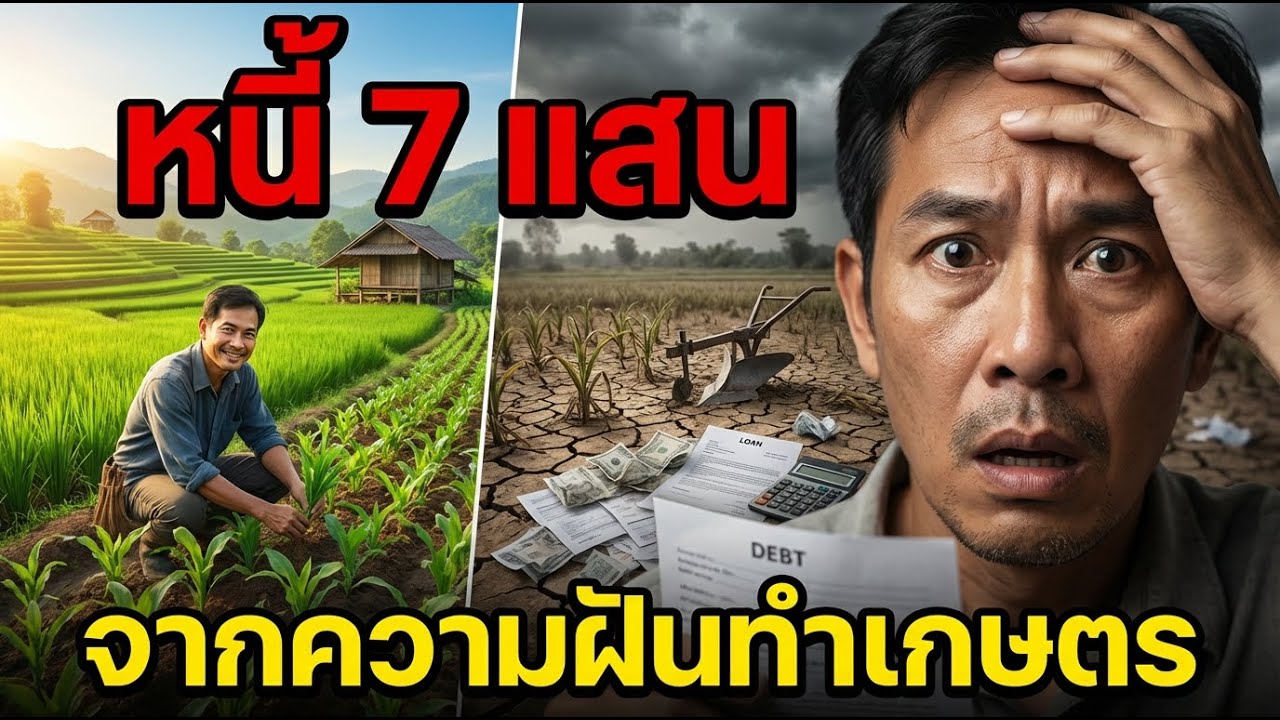 อย่าพึ่งทำเกษตร ถ้ายังไม่รู้เรื่องหนี้ 7 แสนนี้