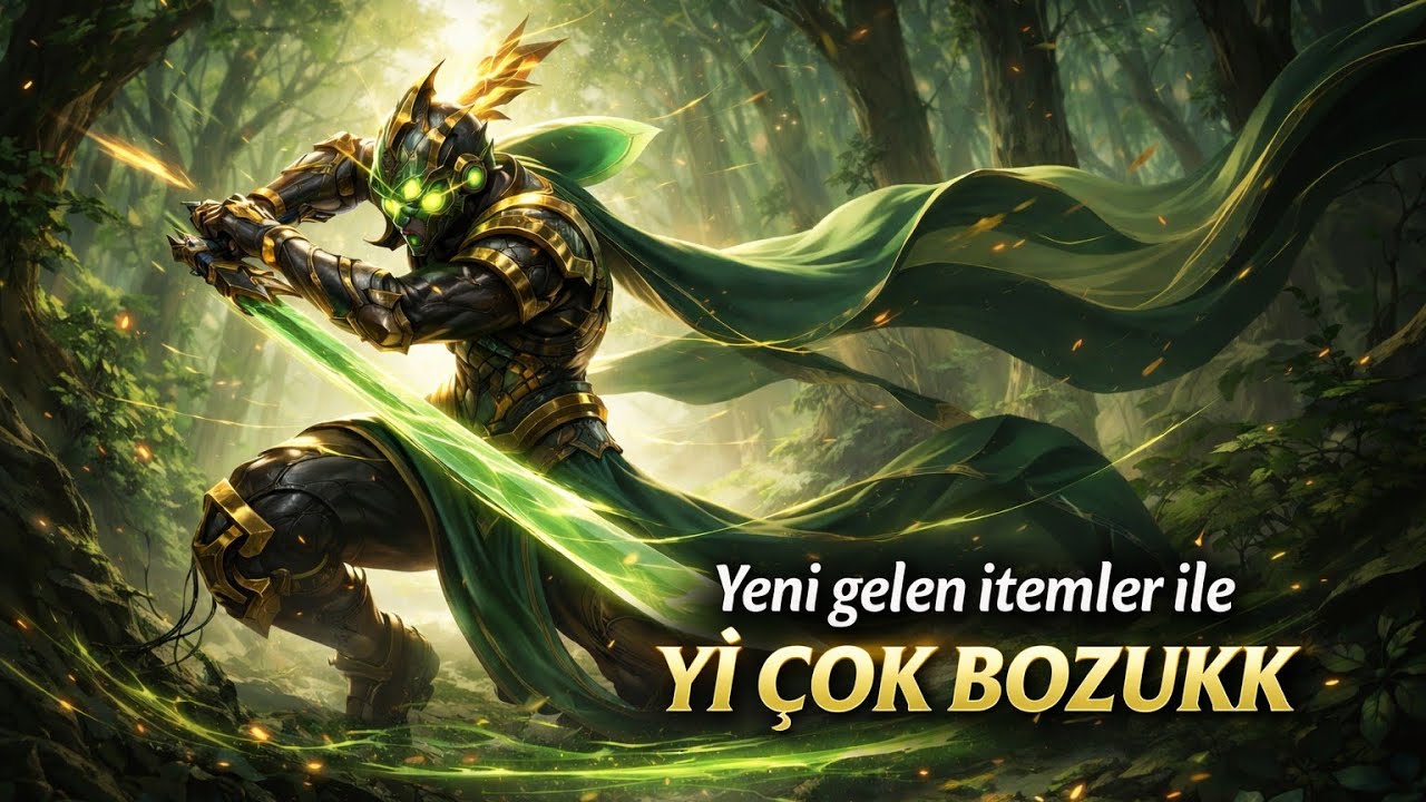 Trolleyen Takıma Zorla Maç Kazandırdım! | Master Yi | WİLD RİFT