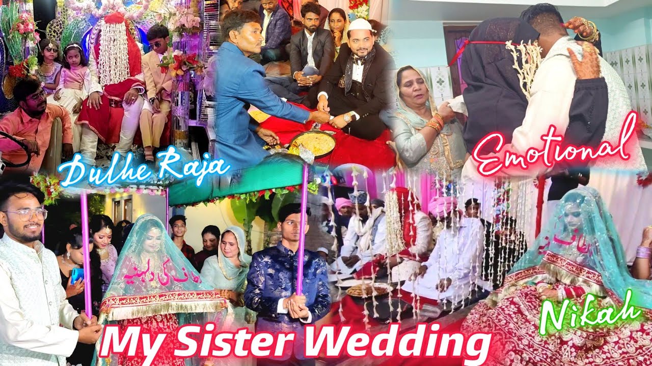 Alhamdulillah!! My Sister got Married ✨|| Vidayi ka Moment🥺{Emotional}/Nikah Vlog❤️ / Asif Siddiqui