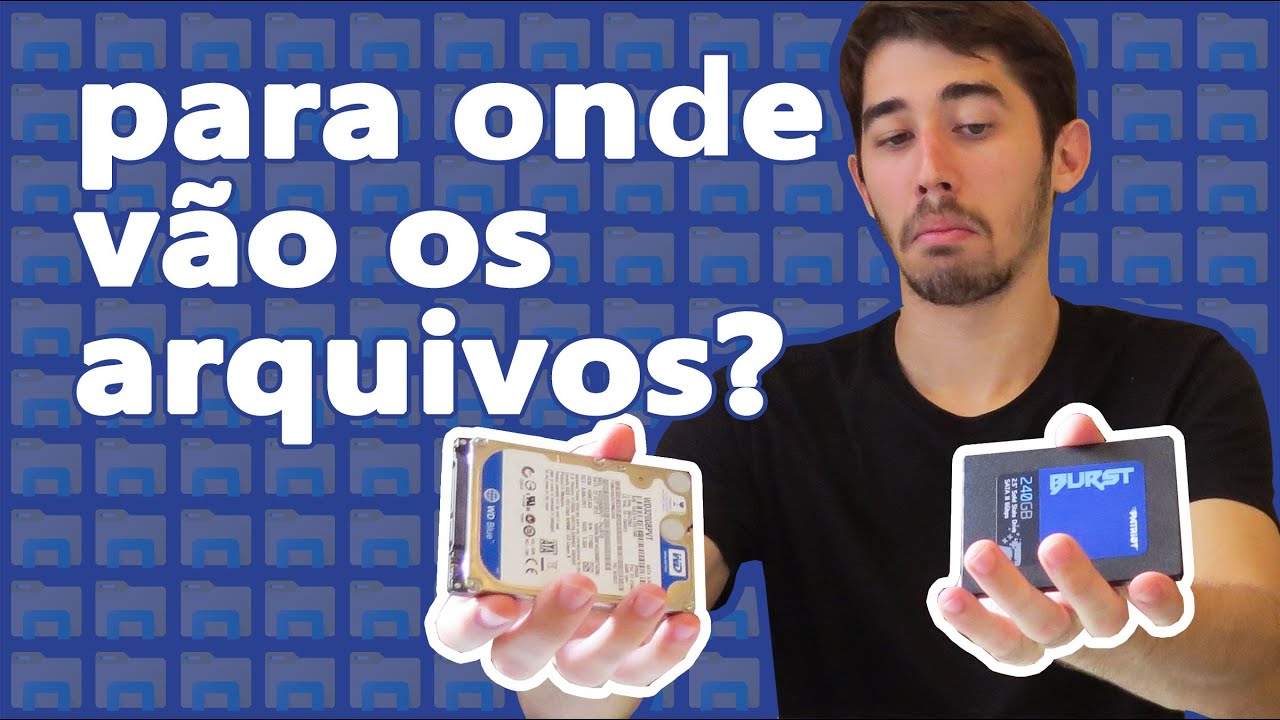 SSD + HD: Como salvar arquivos automaticamente no HD?