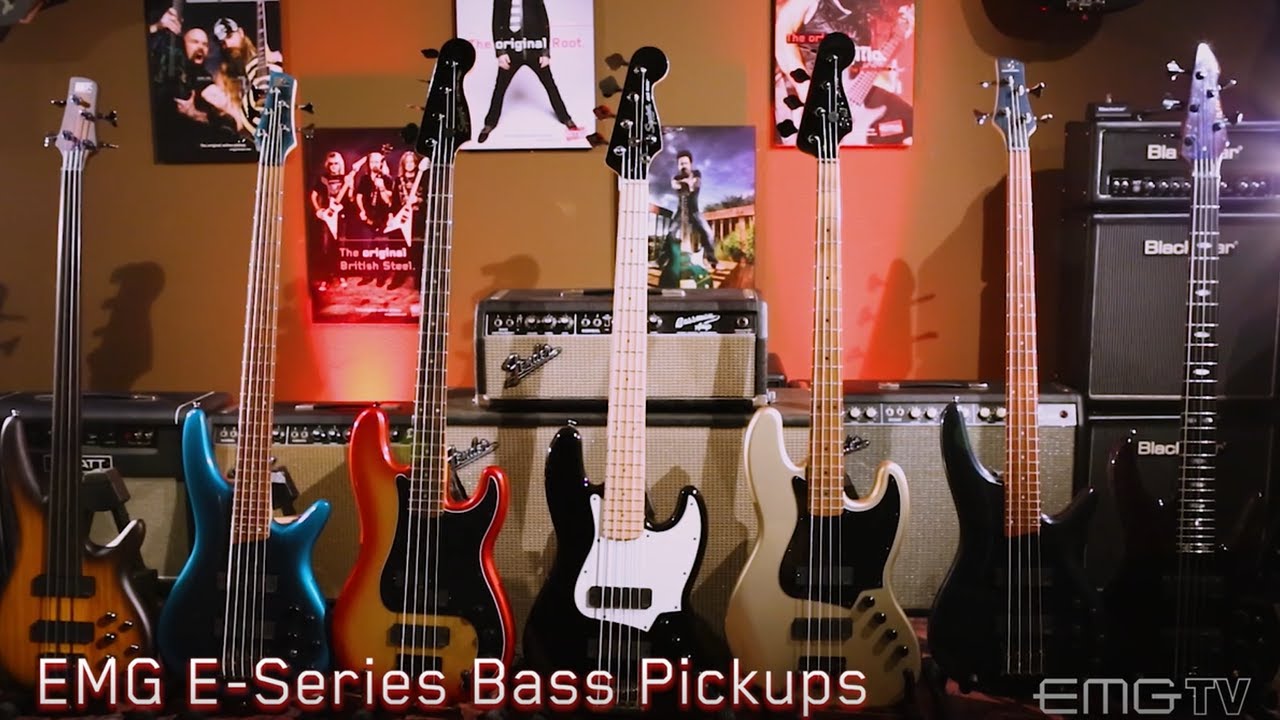 EMGtv Presents The New EMG E-Series Bass Pickups