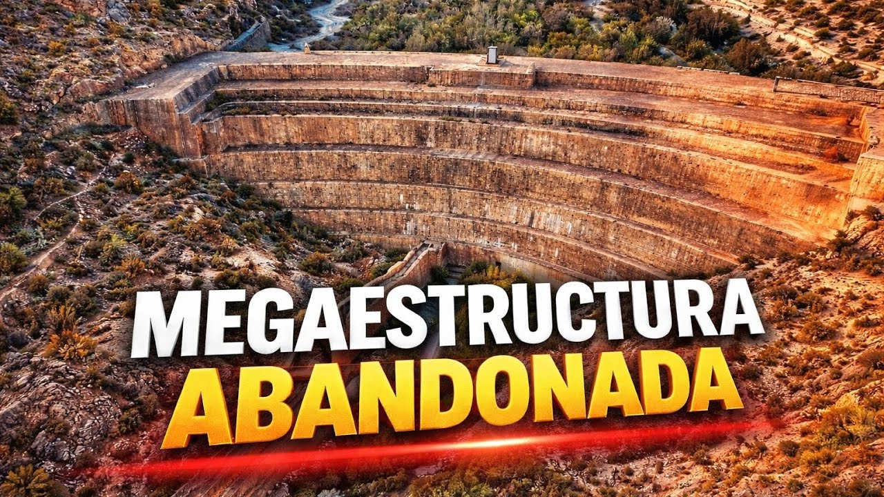 Así Es la MEGAESTRUCTURA ABANDONADA y el Cráter Que Pocos Conocen.