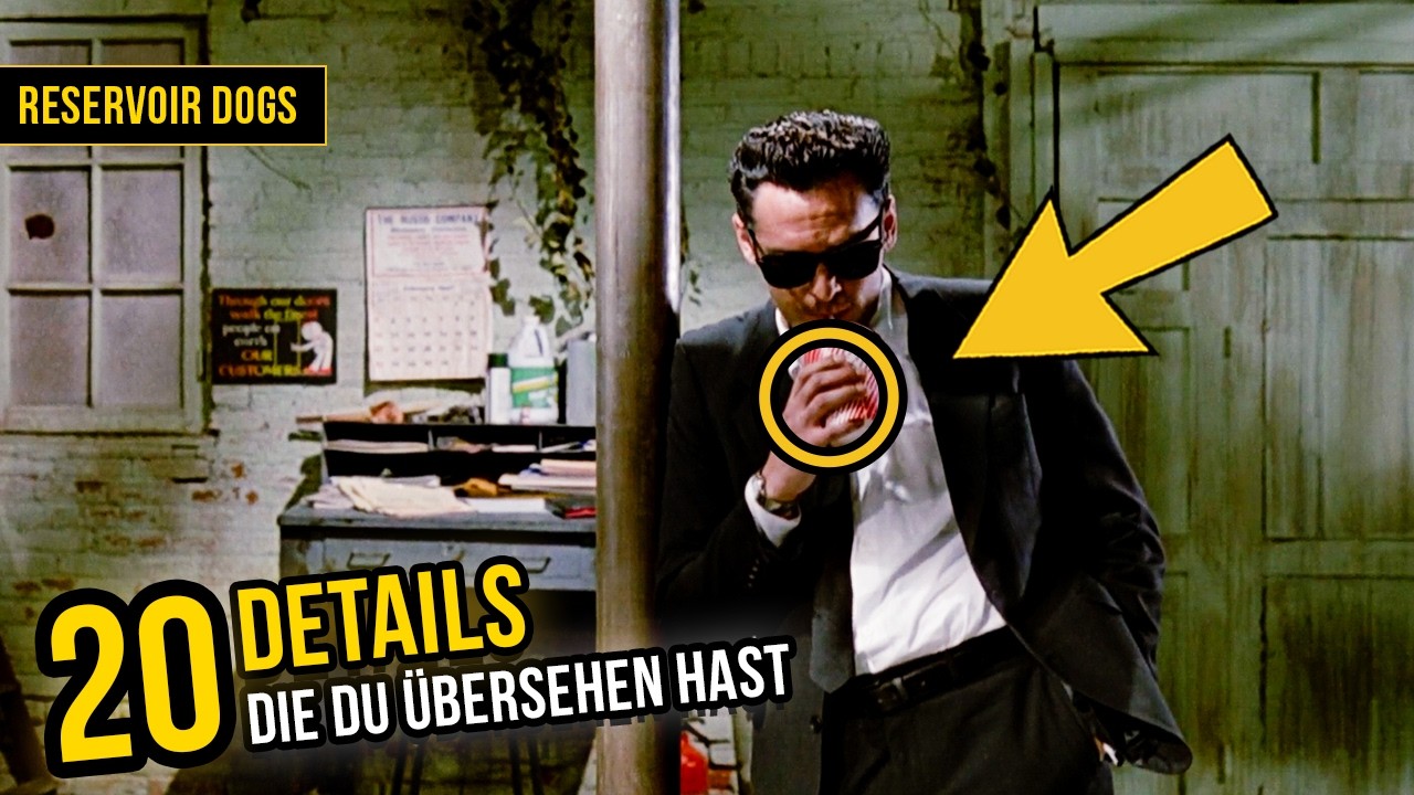 20 DETAILS, die du in RESERVOIR DOGS garantiert übersehen hast! | UNGLAUBLICHE FAKTEN & GEHEIMNISSE
