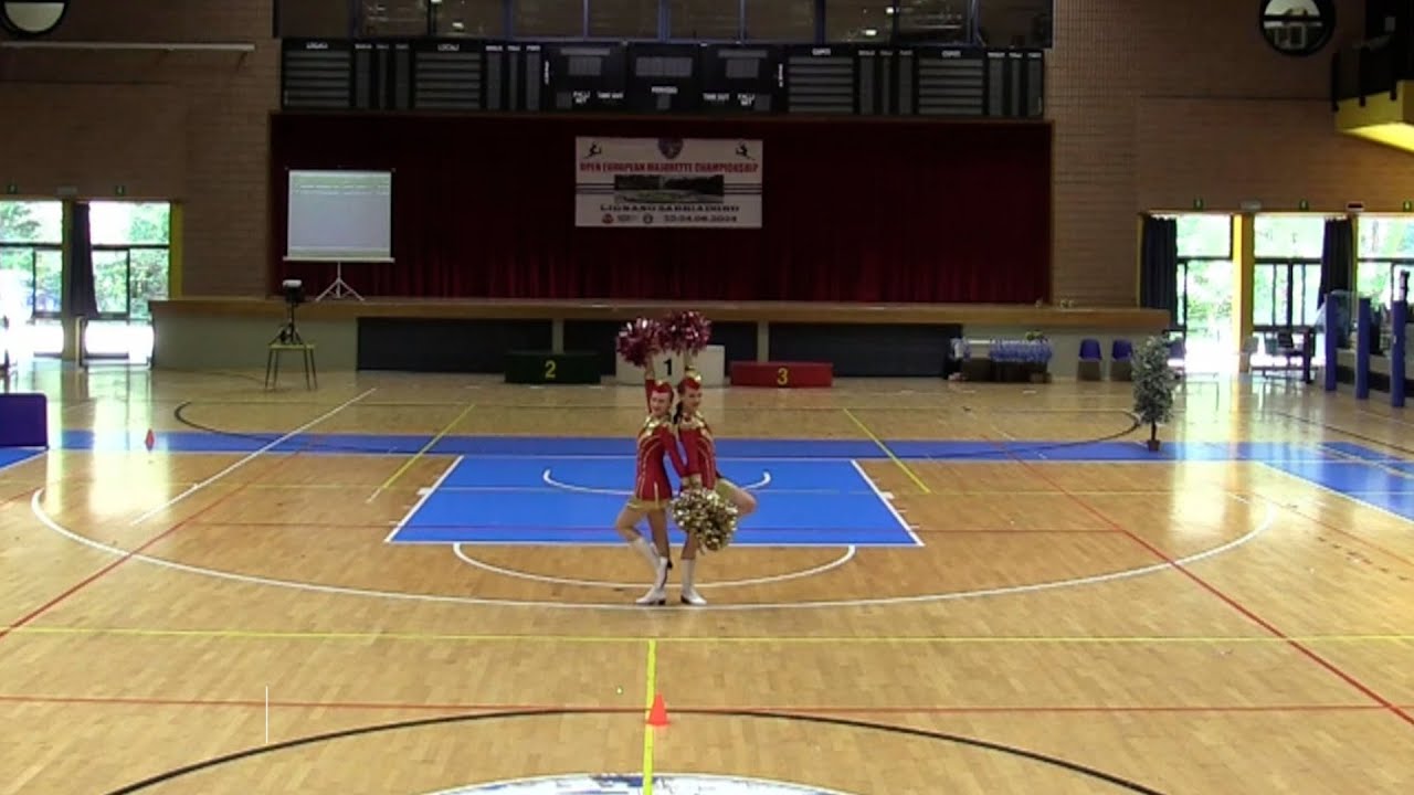 European Championships Italy 2024 / AP klub Brušperk - Duo3 / Duo pom classic senior