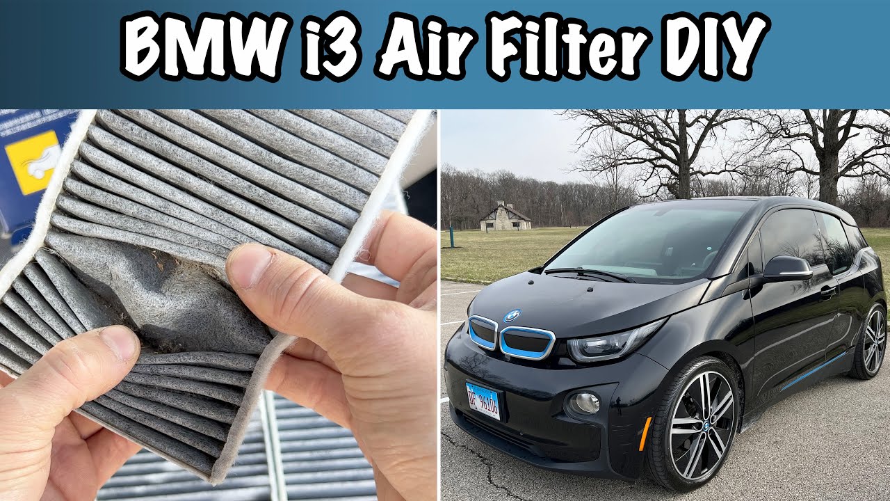 Воздушный фильтр салона BMW i3 своими руками