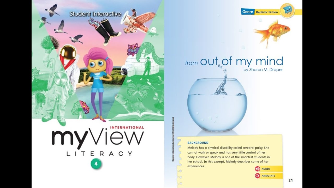 from Out of My Mind - myView 4th Grade, Unit 3, Week 1 - Read Along