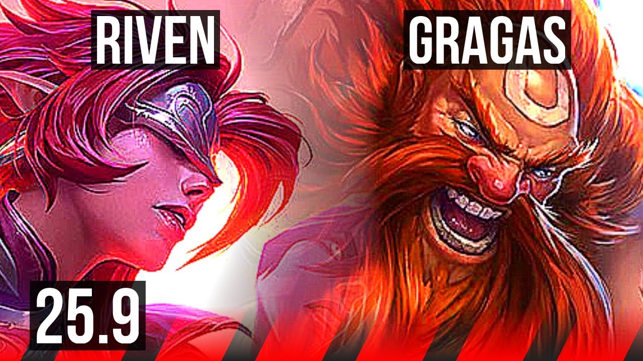 RIVEN vs GRAGAS (TOP) | EUNE Master | 25.9