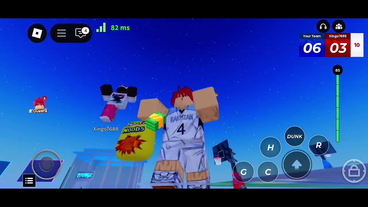 Best hoopz mobile player 😈