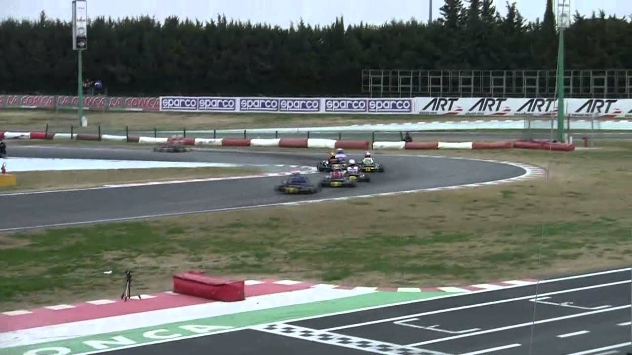 WSK Euro Series 2013 - Round 1 - KZ1 - Race 1
