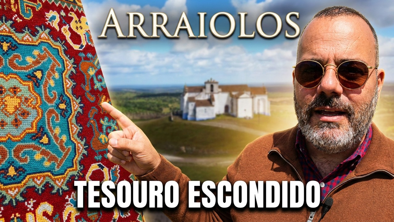 Tapetes arraiolos portugueses &ndash; Vila, Castelo e pousada(linda!)