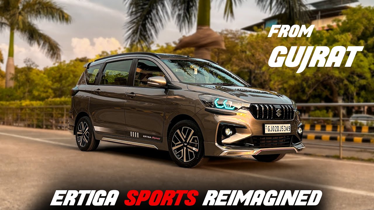 ERTIGA SPORTS MODIFICATION FROM GUJRAT || ERTIGA VXI SPORTS  MODIFIED || 📞9321811482