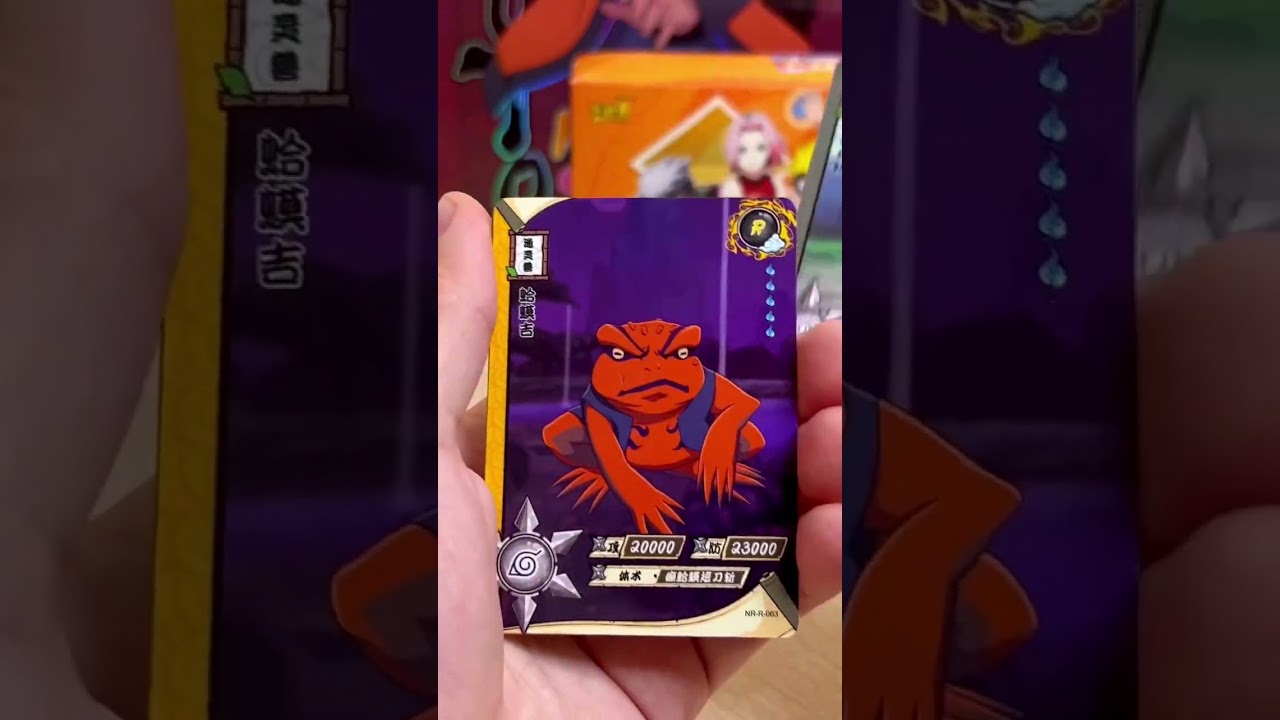 Короткие распаковки №1/Unpacking Naruto Cards for Kayou Tier 1 Wave 3