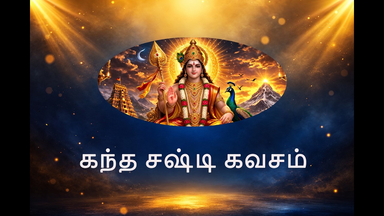 கந்த சஷ்டி கவசம் | Kandha Sashti Kavasam | Lord Murugan Devotional Song