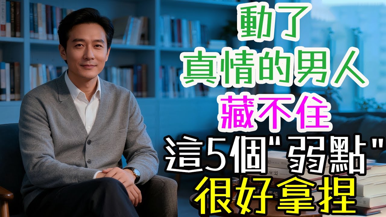 動了真情的男人，藏不住這5個“弱點”，很好拿捏#動了真情 #男人 #弱點 #姊妹 #霖川 #在乎 #真情 #破綻 #深情 #愛 #心動 #在意 #細節 #觀察 #沉默 #口是心非 #敏感 #思念 #