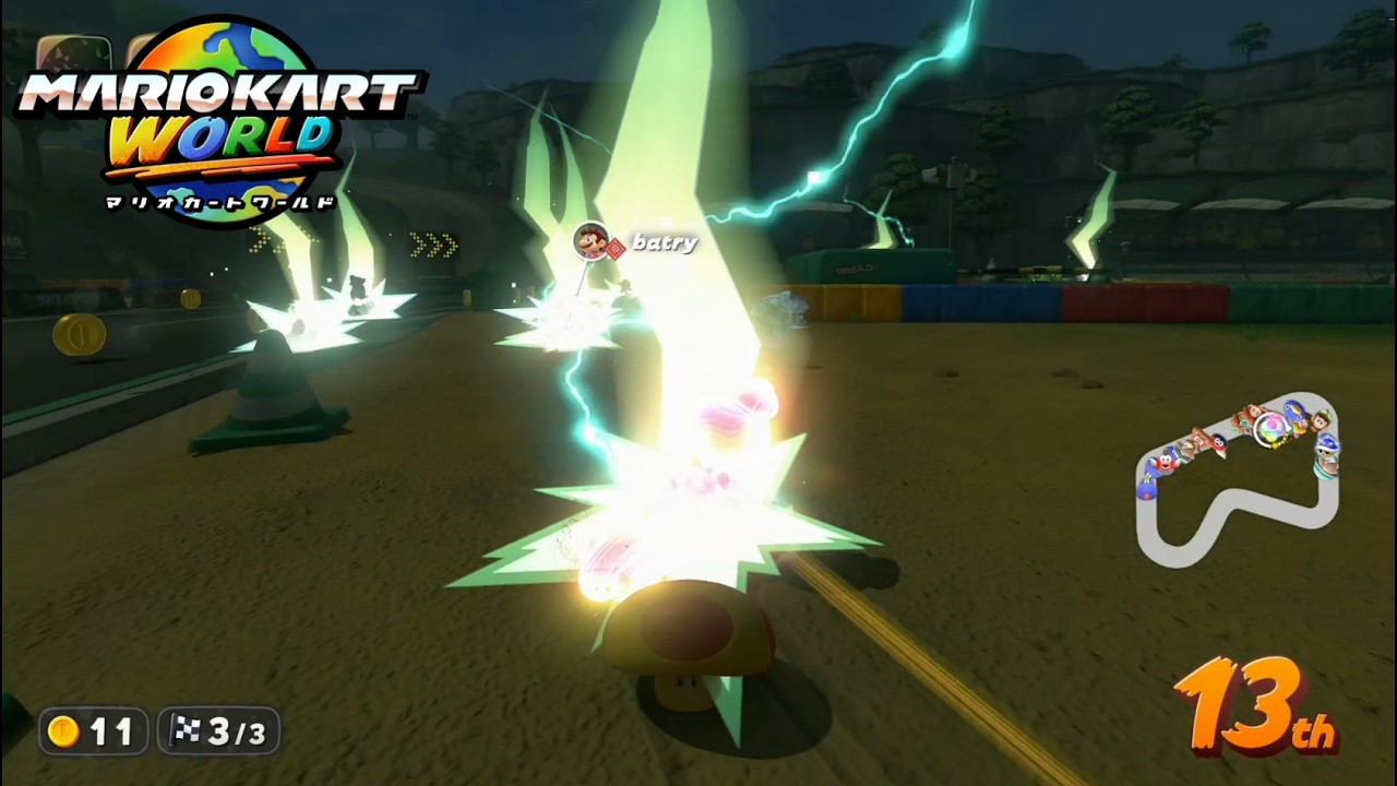 超短いマリオサーキットでヤバすぎる神打開決めたww【マリオカートワールド】