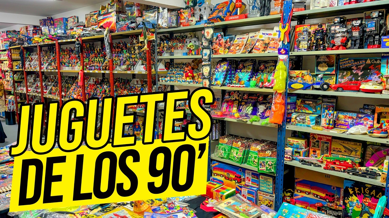 Una JUGUETERÍA de los AÑOS 90'