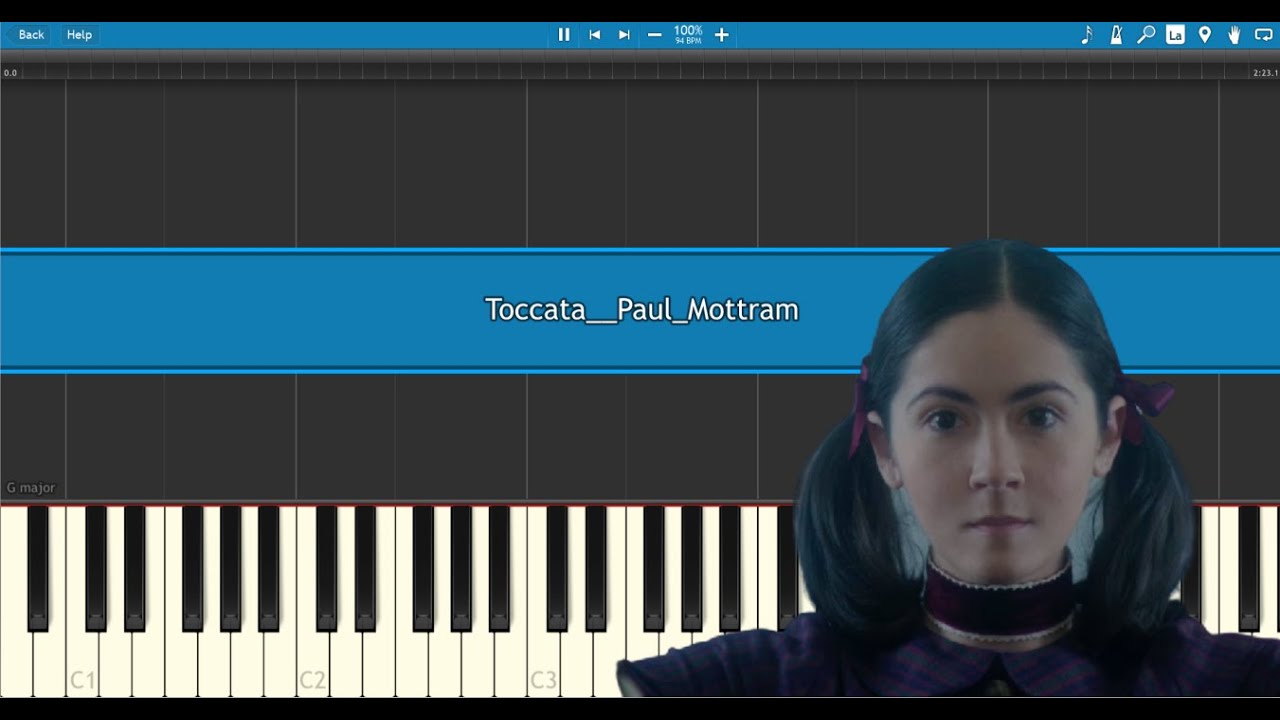 Toccata Mottram Piano Tutorial (Orphan First Kill)