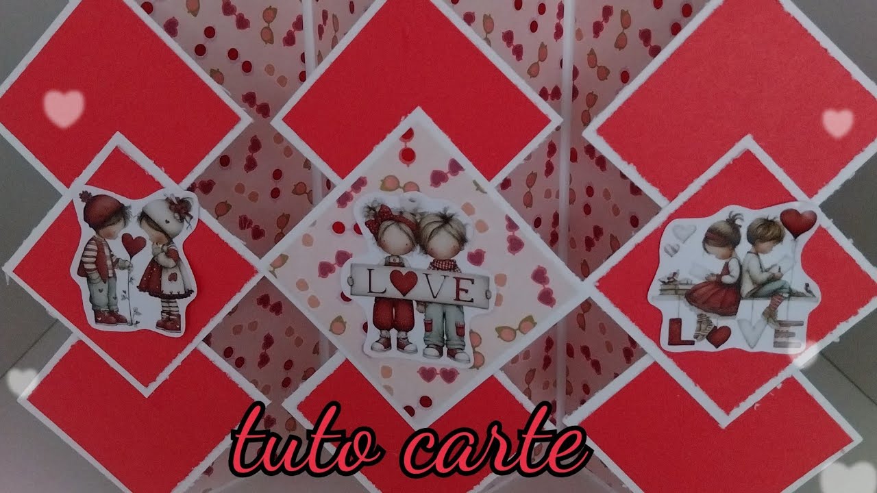 tuto carte inspiree d une video de #legrenierdesarah