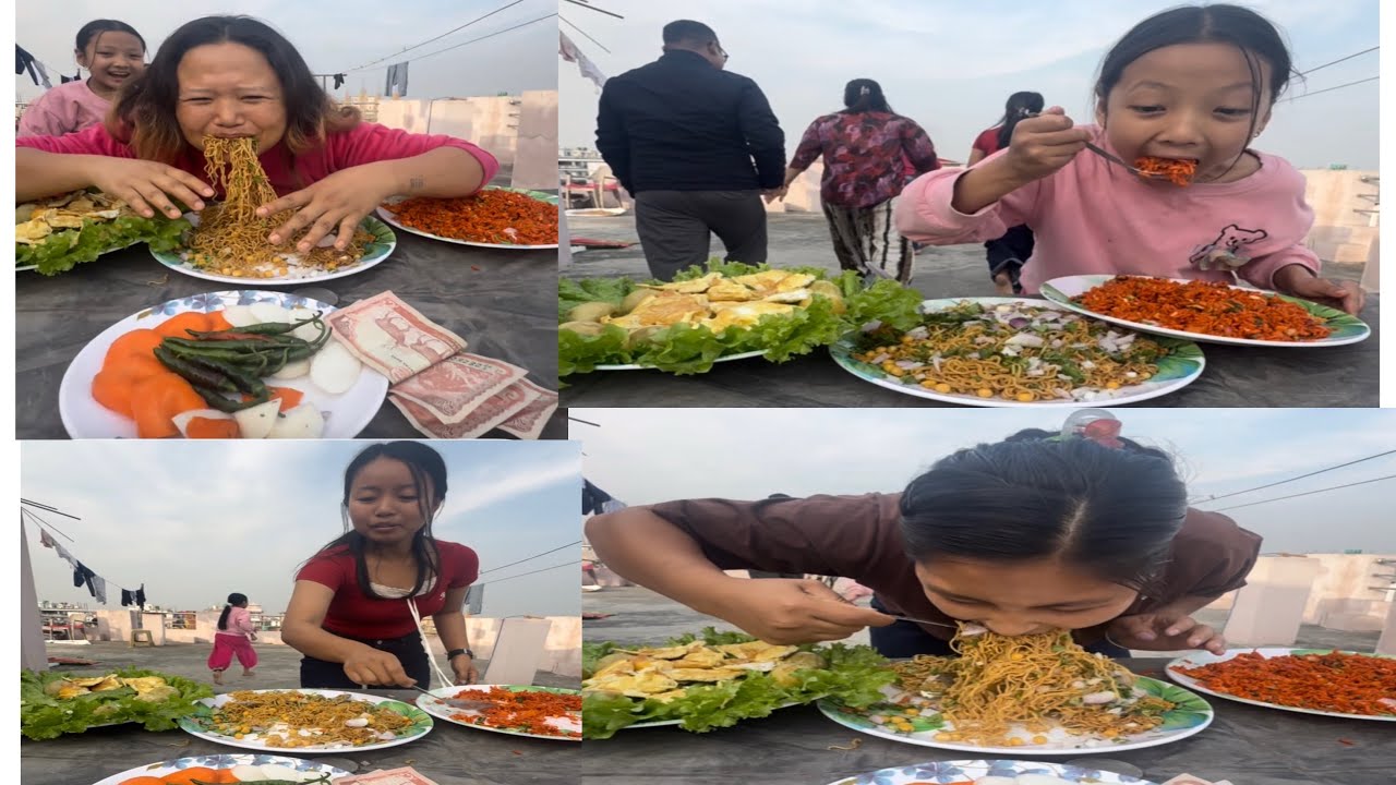 eating challenge game😀😀