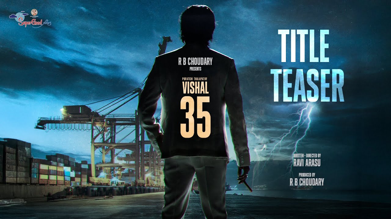 MAKUTAM | మకుటం | #Vishal35 Title Teaser | Vishal | Dushara Vijayan | Ravi Arasu | G.V.Prakash | SGF