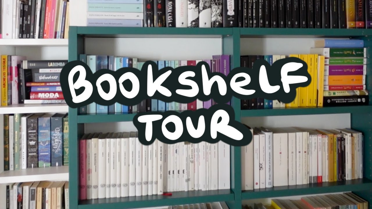 BOOKSHELF TOUR 2022 📚 TOUR DELLA MIA LIBRERIA