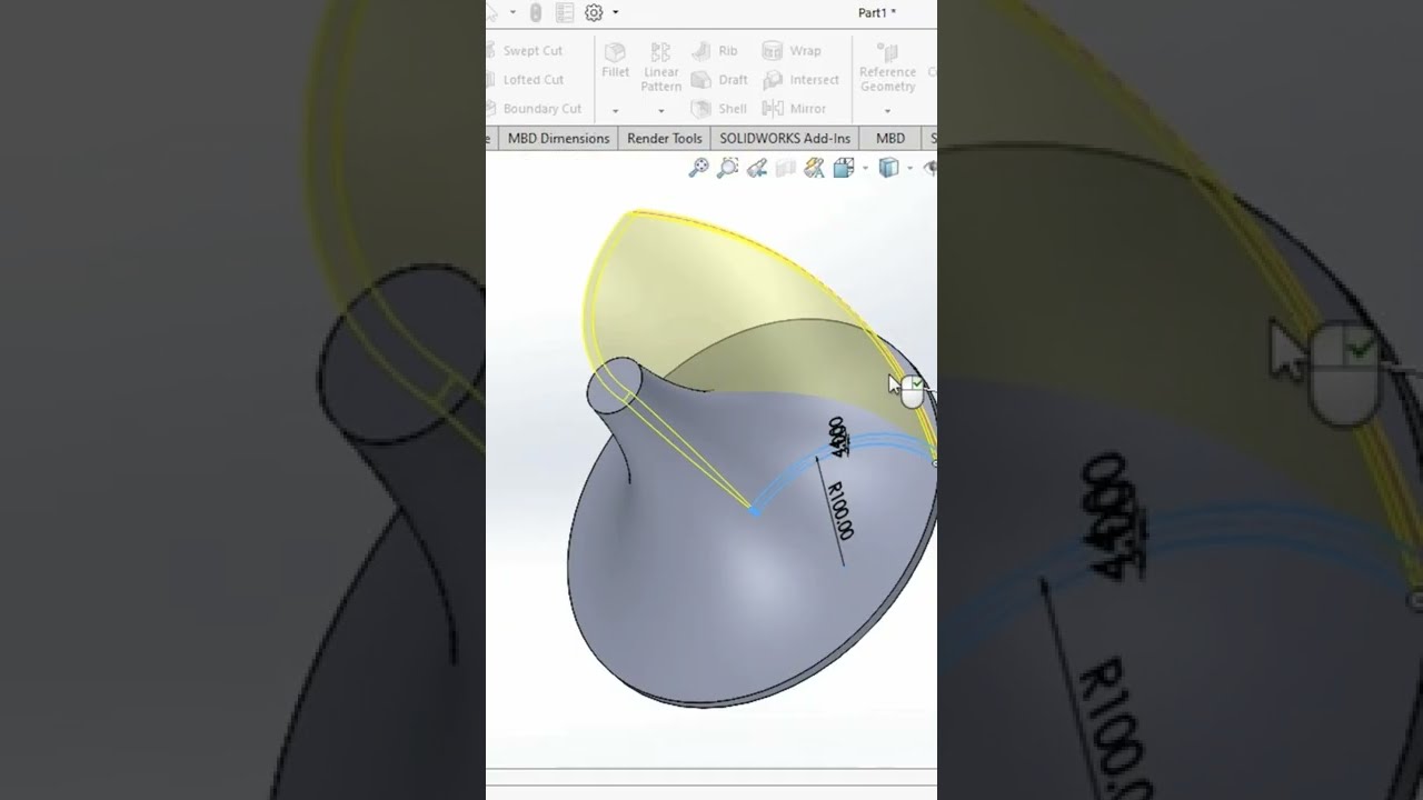 Impeller | Solidworks | 3D Part Modeling |