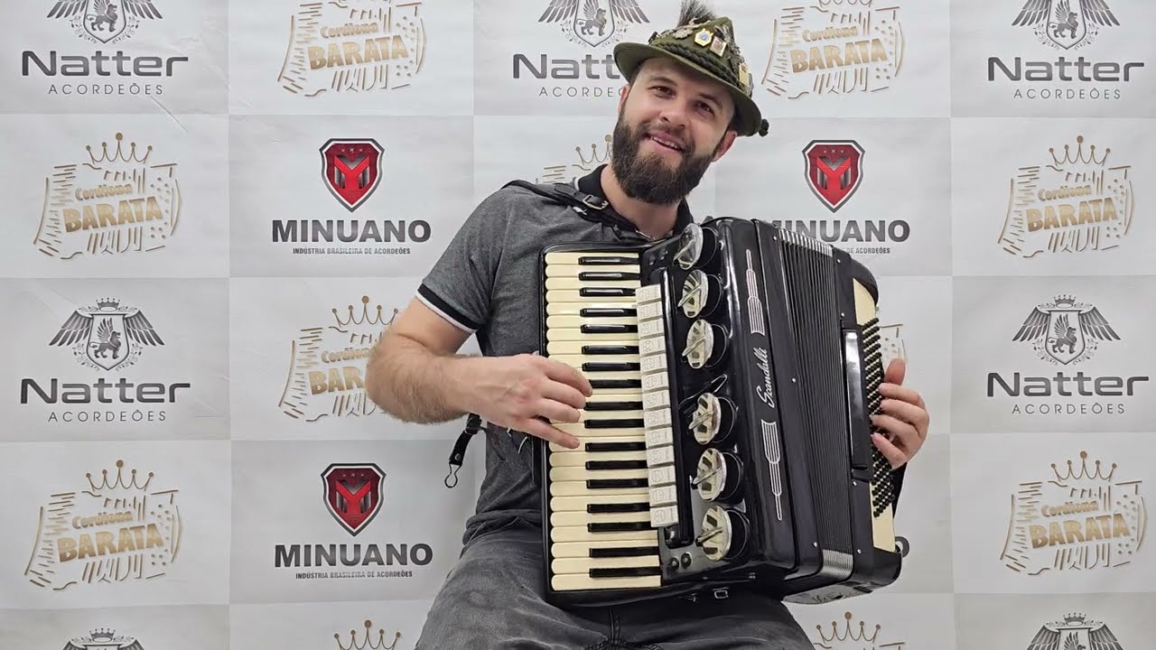 Scandalli Brevetto 4/5 de Voz Oitavada Linha M