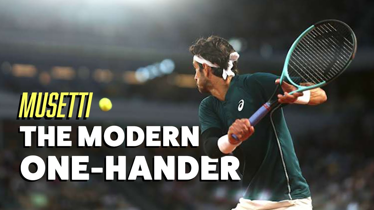 Lorenzo Musetti’s Backhand Explained | The Modern One-Handed Weapon