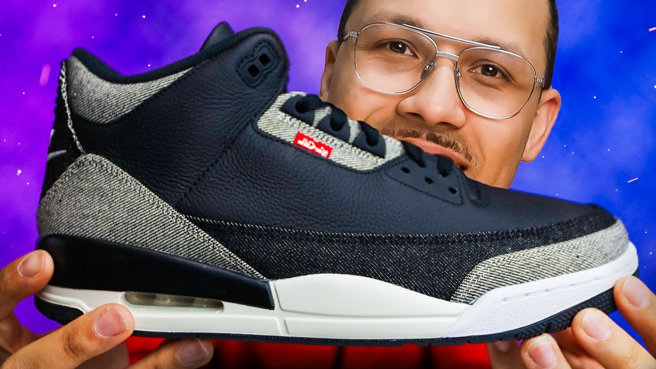 Air Jordan 3 Levi's Black Denim