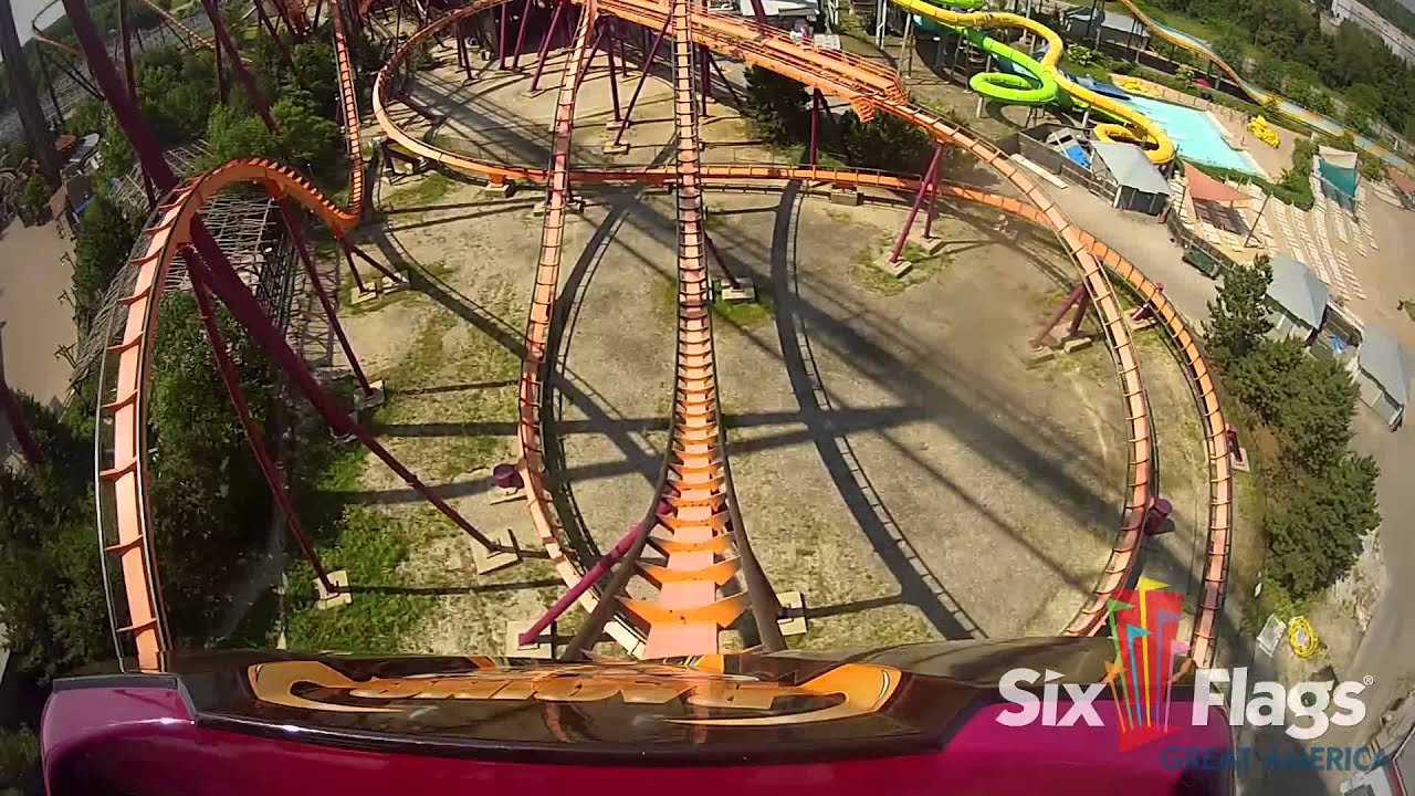 Raging Bull - Six Flags Great America POV