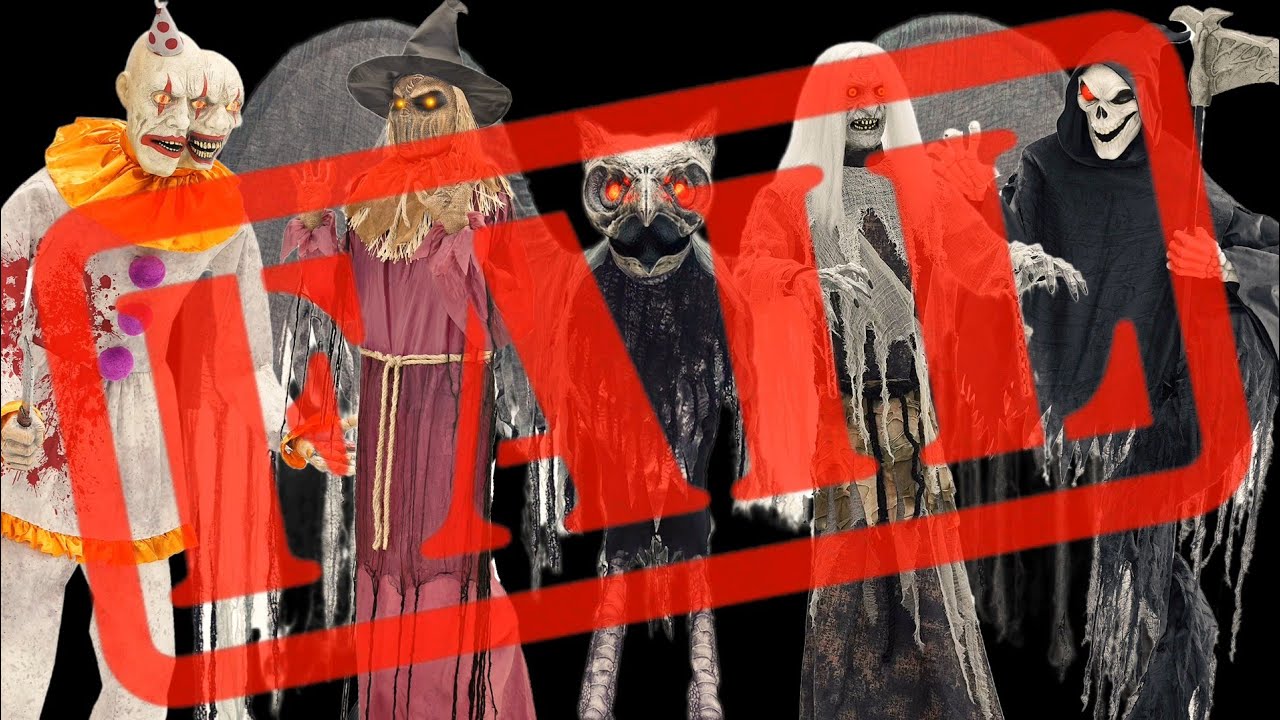 Провал аниматроники Spirit Halloween 2025