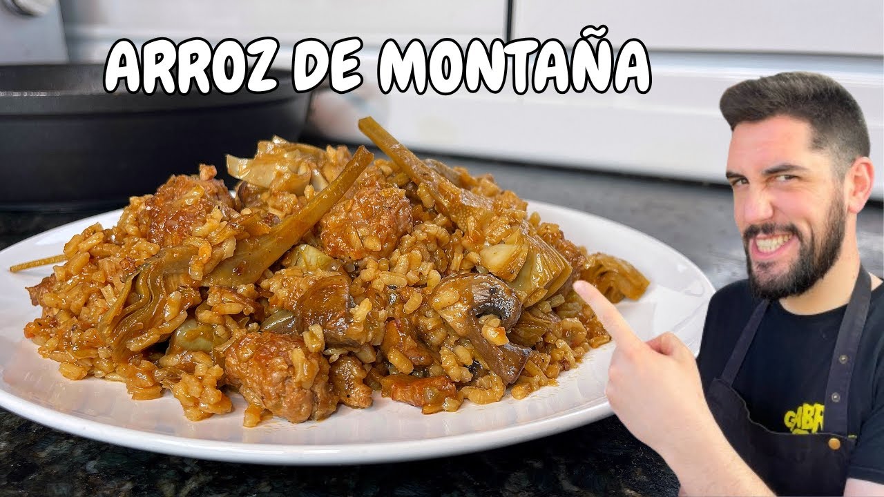 ARROZ DE MONTAÑA con Alcachofas y Butifarra💚🤤